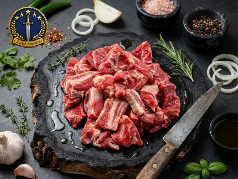 Beef with bone
